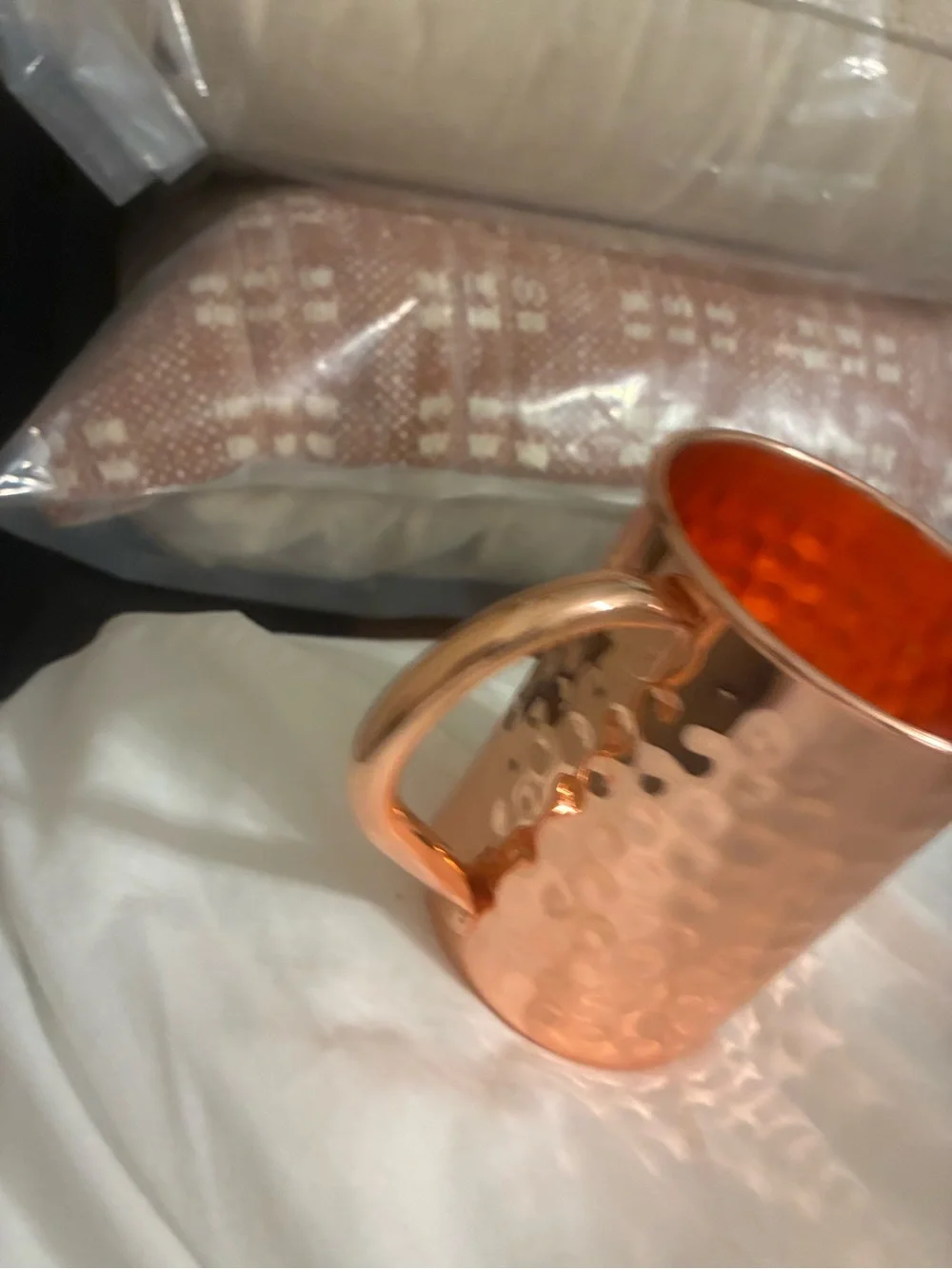 Hammered Copper Moscow Mule Mug - Copper Finish